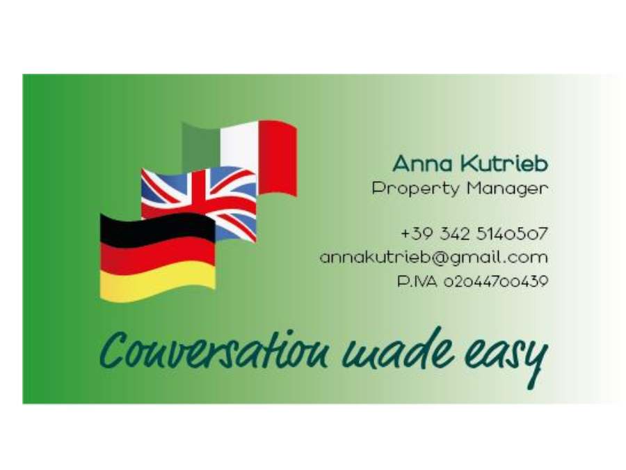 Anna Kutrieb: Deutsch, italienisch, englisch