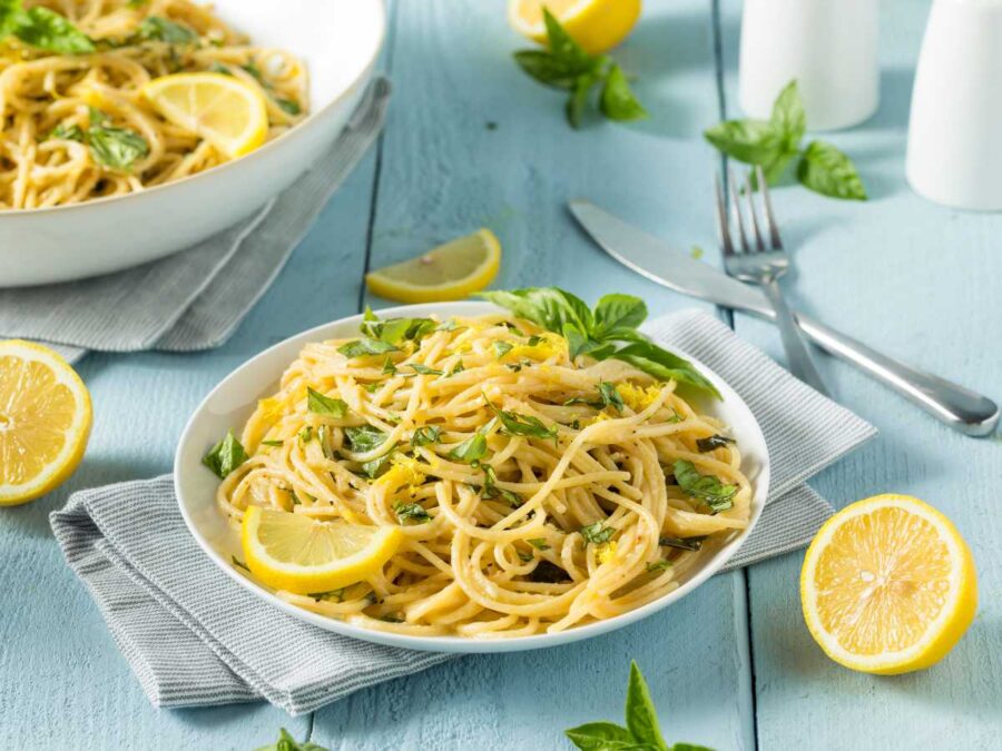 Spagetthi al limone - Zitronen-Spagetthi vom Feinsten