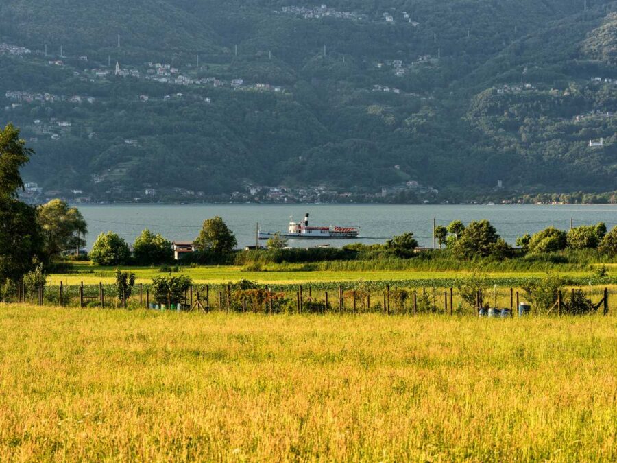 Colico Schifffahrt am Comer See