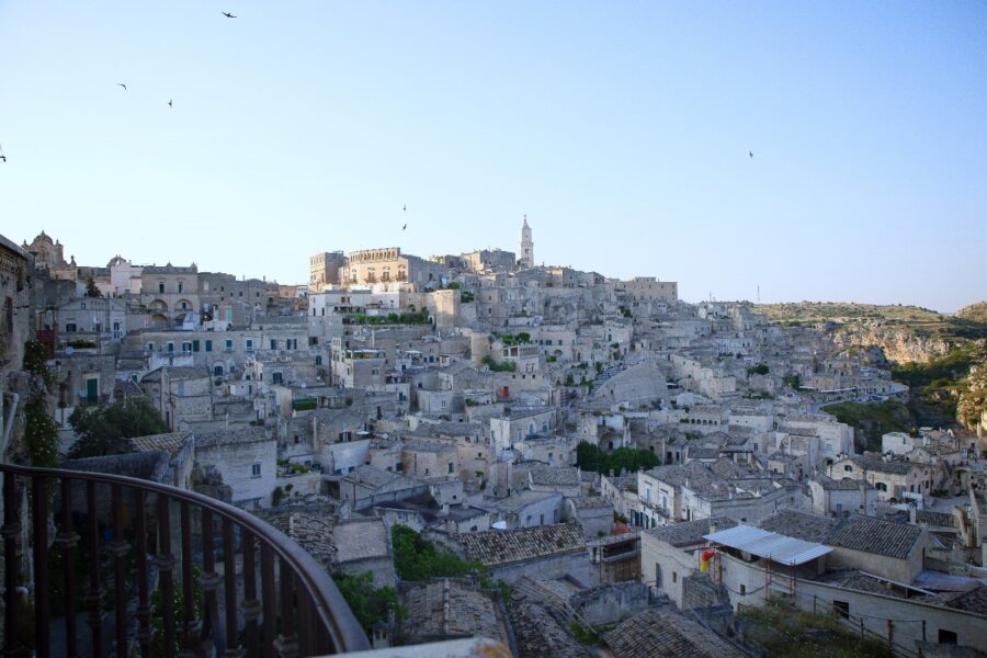 Blick auf Matera