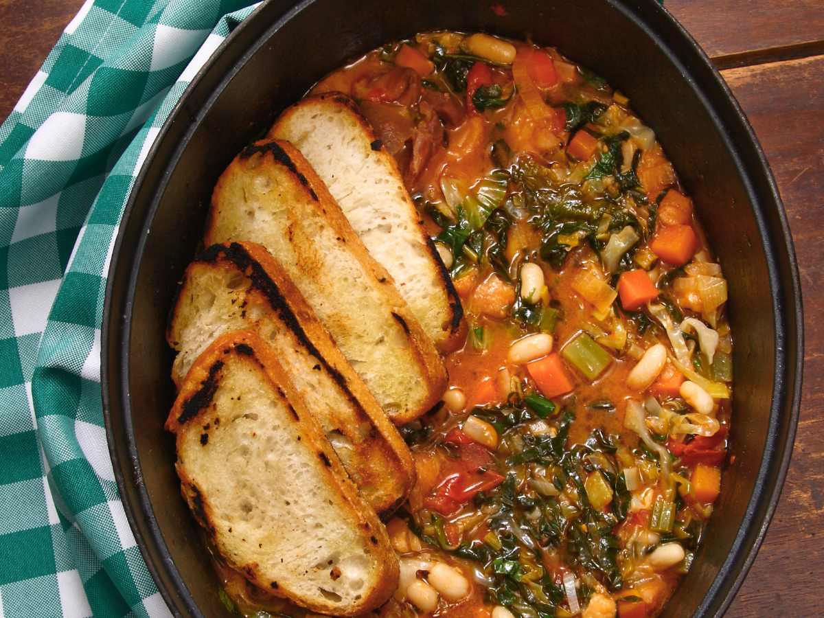 Ribollita - der Eintopf aus der Toskana