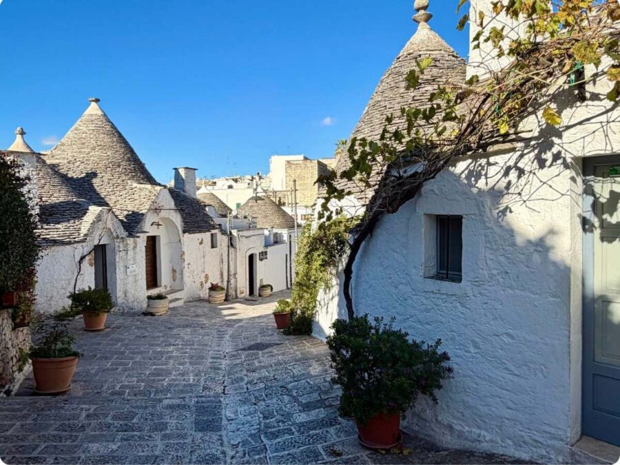 Alberobello in Apulien