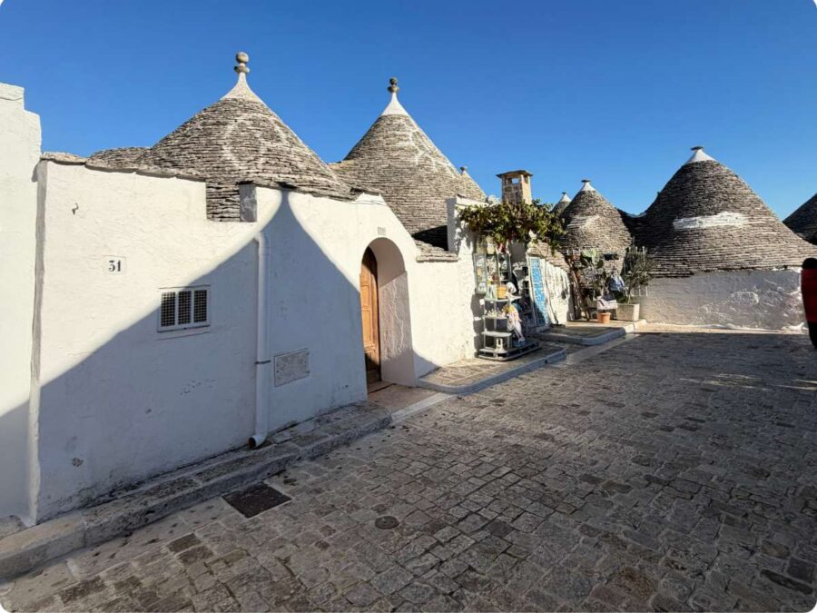 Alberobello - Trulli Häuser in Apulien