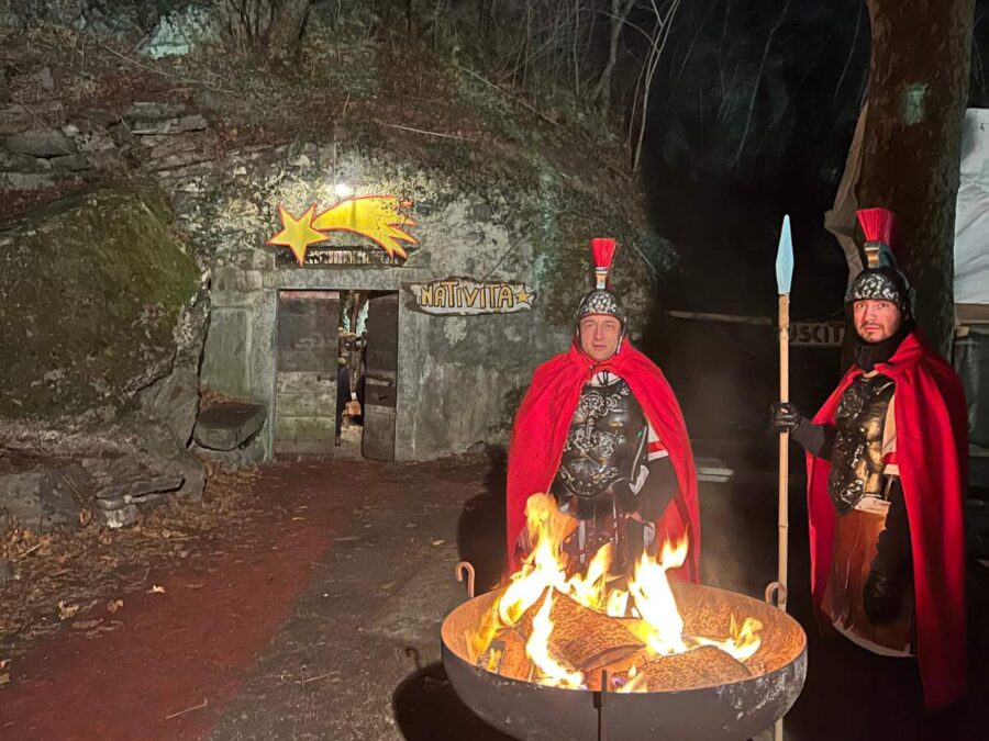 Lebendiges Bethlehem in Dubino