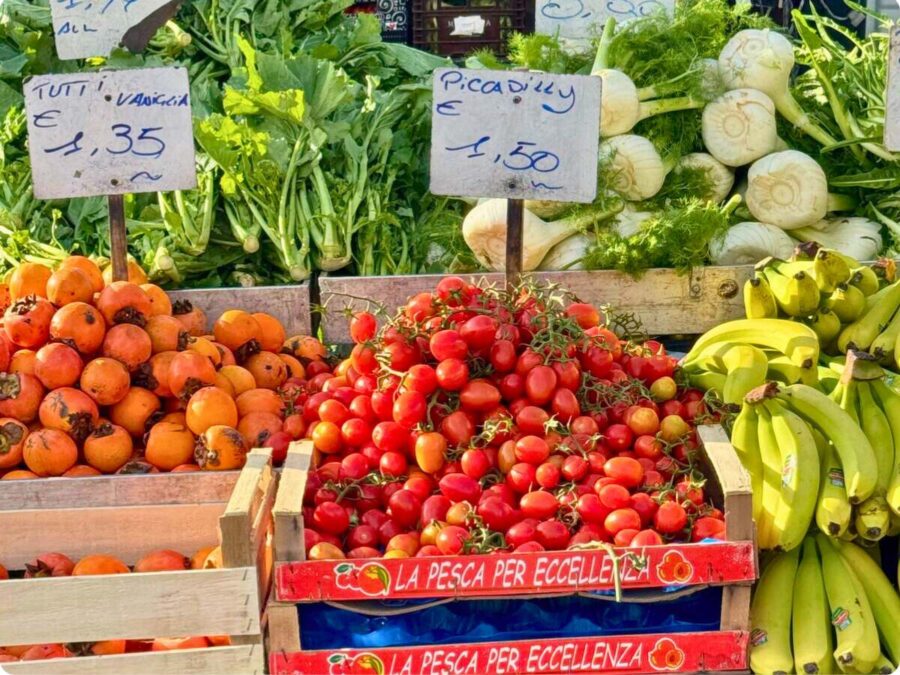 Gemüsemarkt in Monopoli