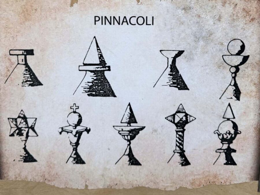 Alberobello - Schlusssteine des Trullo