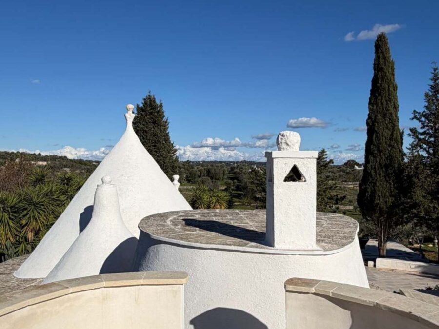 Alberobello - Trulli Dachabschlüsse