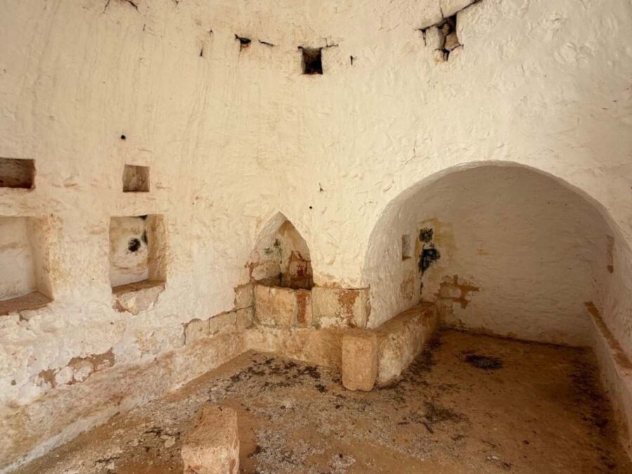 Alberobello - altes Trullo von innen