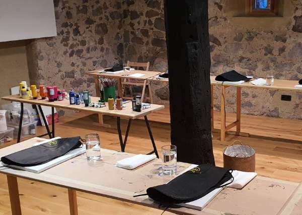 Evi Plattner Malatelier Evi Plattner Malatelier in Südtirol