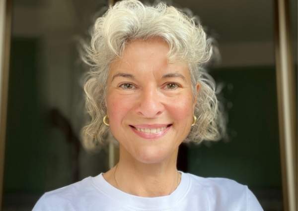 Ulrike Rios auf der Piazza von ItaliaEssenza