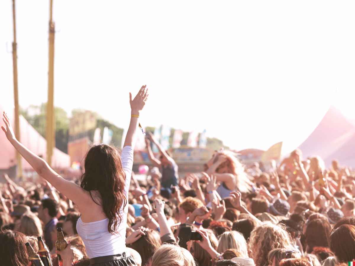 Rockfestival in Florenz